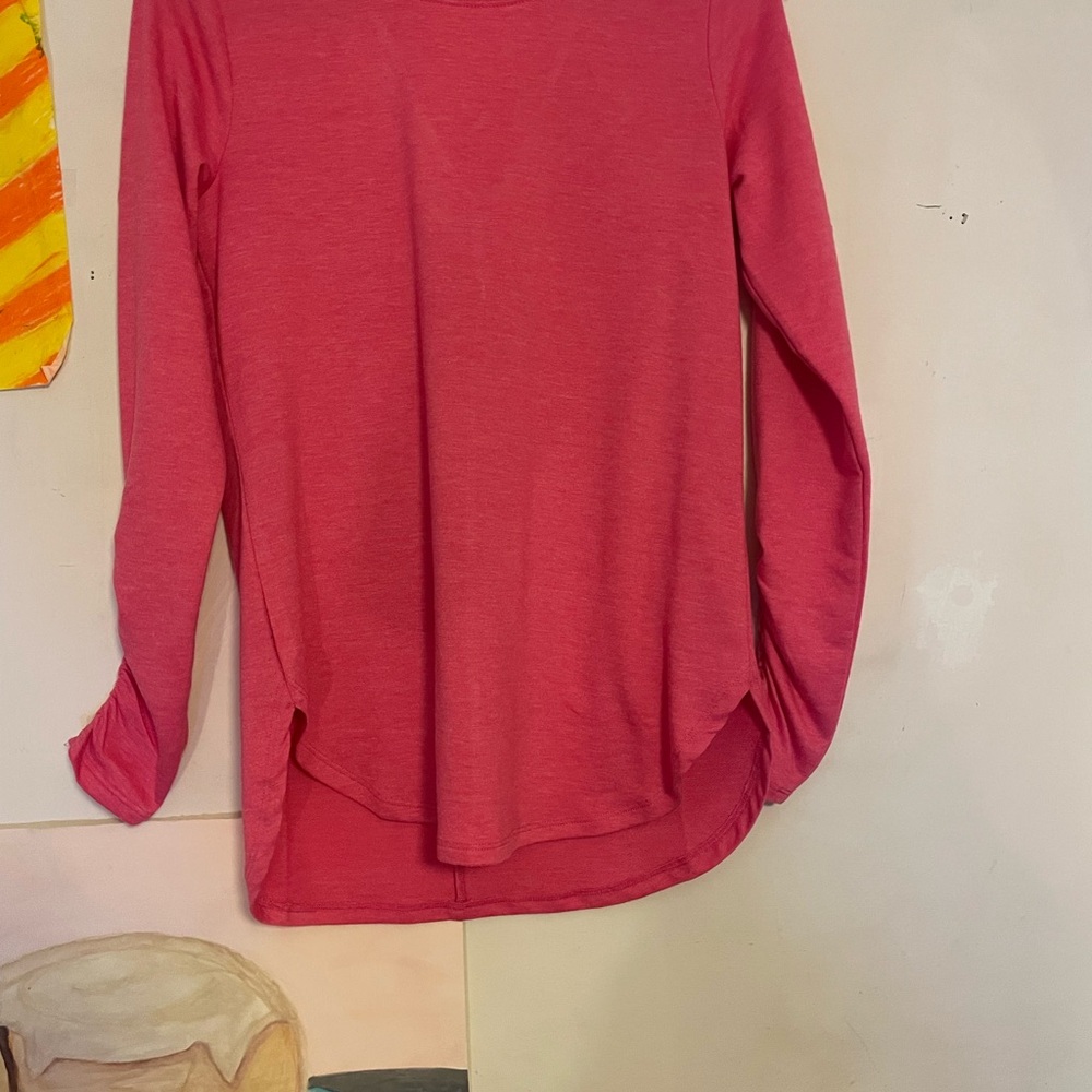 Pink Long Sleeve Top